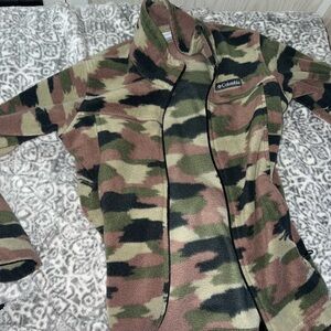 Boys Camo Columbia Jacket